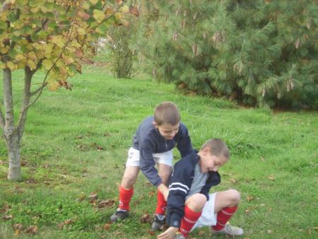 foot avec mon copain